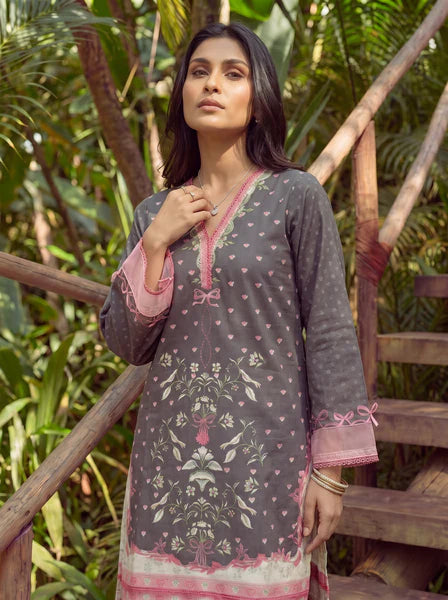 Dhanak 2Pc Printed Lawn Suit SS26DC-2602 BLACK