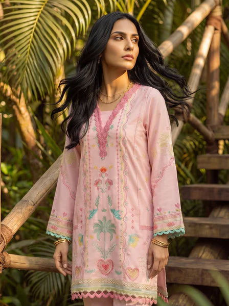Dhanak 2Pc Printed Lawn Suit SS26DC-2600 PINK