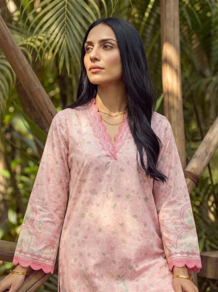 Dhanak 2Pc Printed Lawn Suit SS26DC-2603 PINK