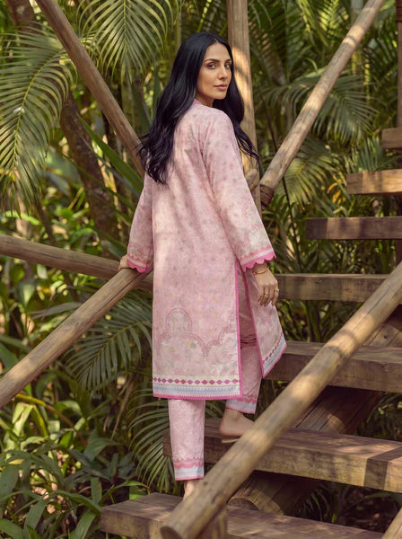 Dhanak 2Pc Printed Lawn Suit SS26DC-2603 PINK