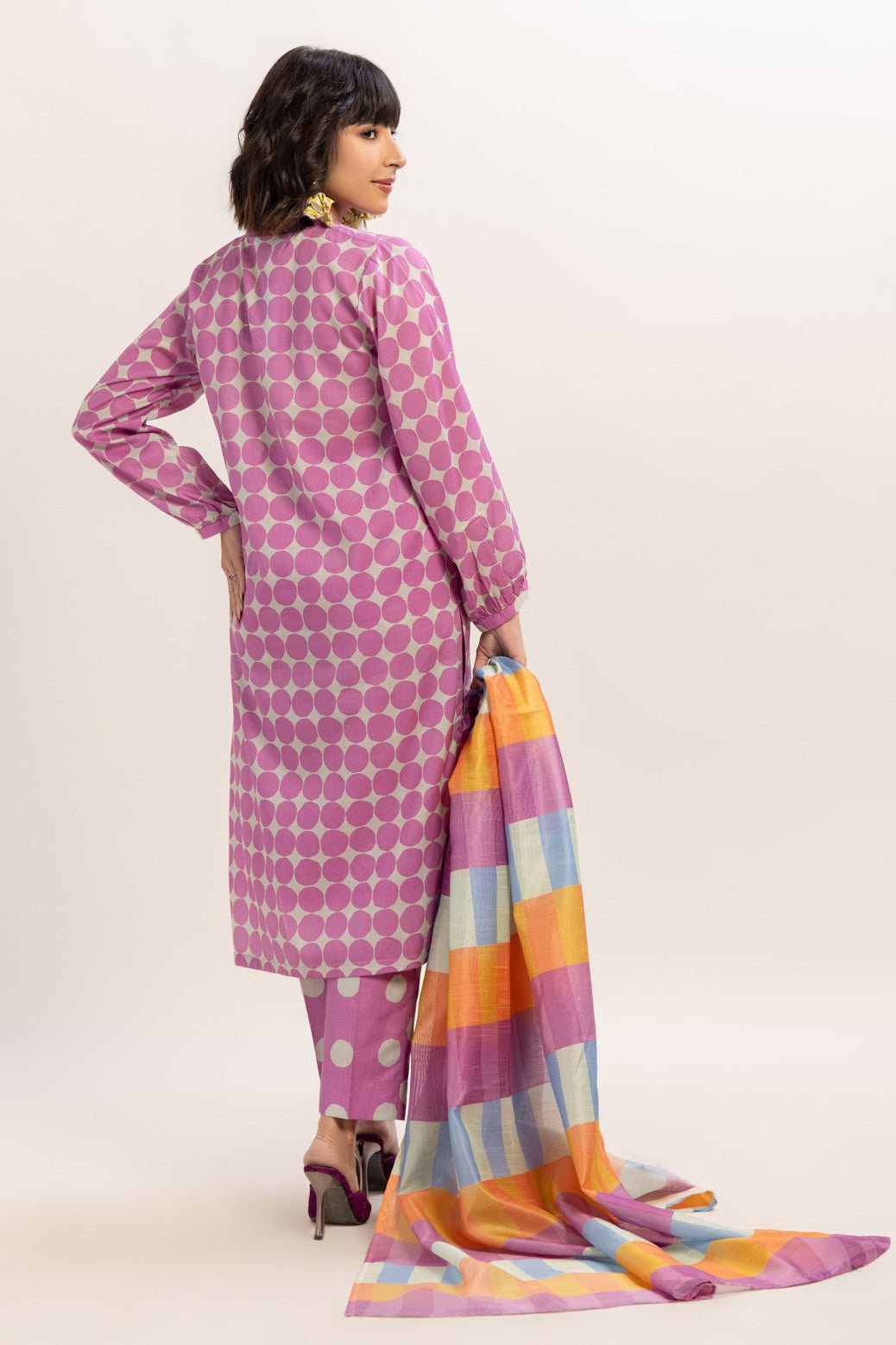 BONANZA SATRANGI 3PC PRINTED CAMBRIC SUIT (BPS1243P15) gulbuy.com