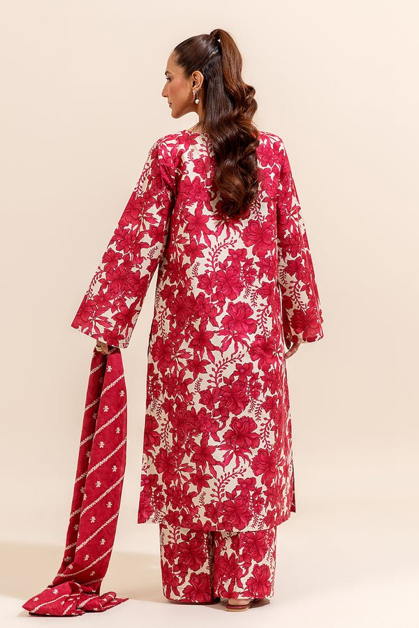 Beechtree 3Pc Printed Lawn Suit (BT12405UN004353-MULTI)