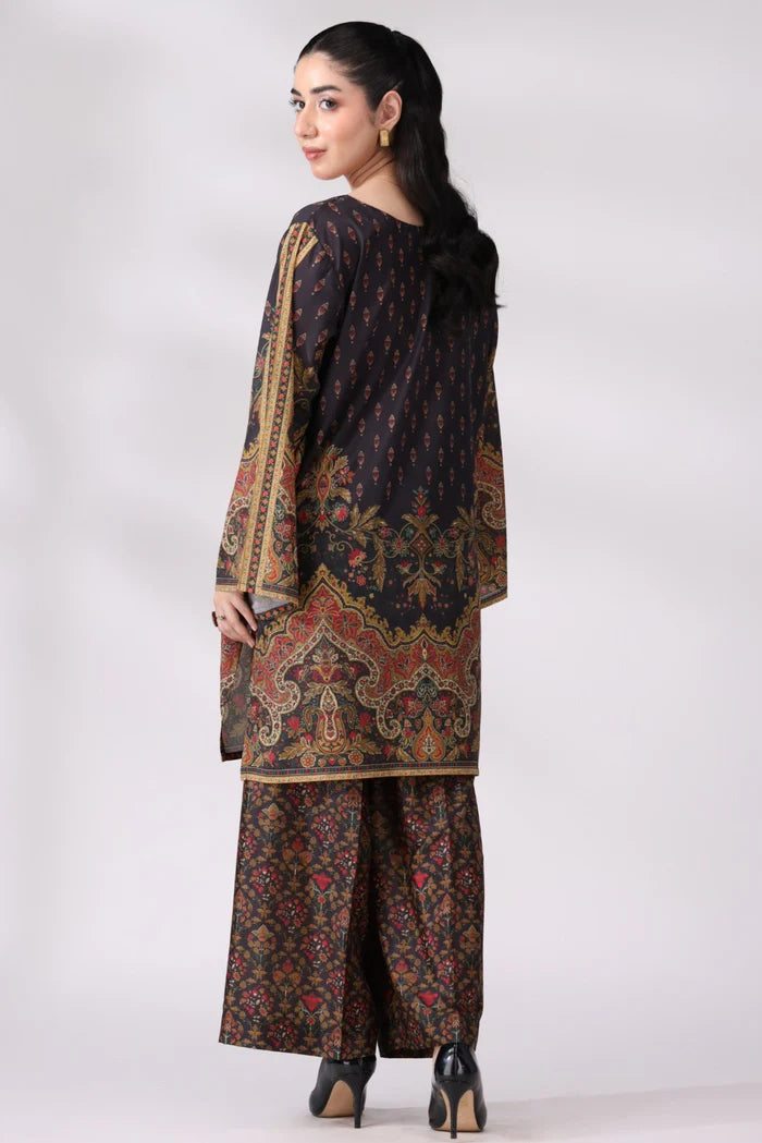 Mohagni 2Pc Printed Silk Law Suit CRP-03 gulbuy.com