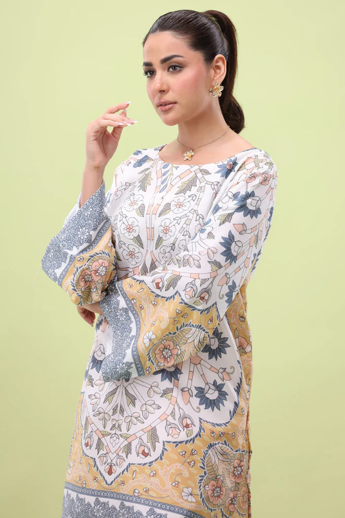 Mohagni 2Pc Printed Silk Lawn Suit CRP-15 gulbuy.com