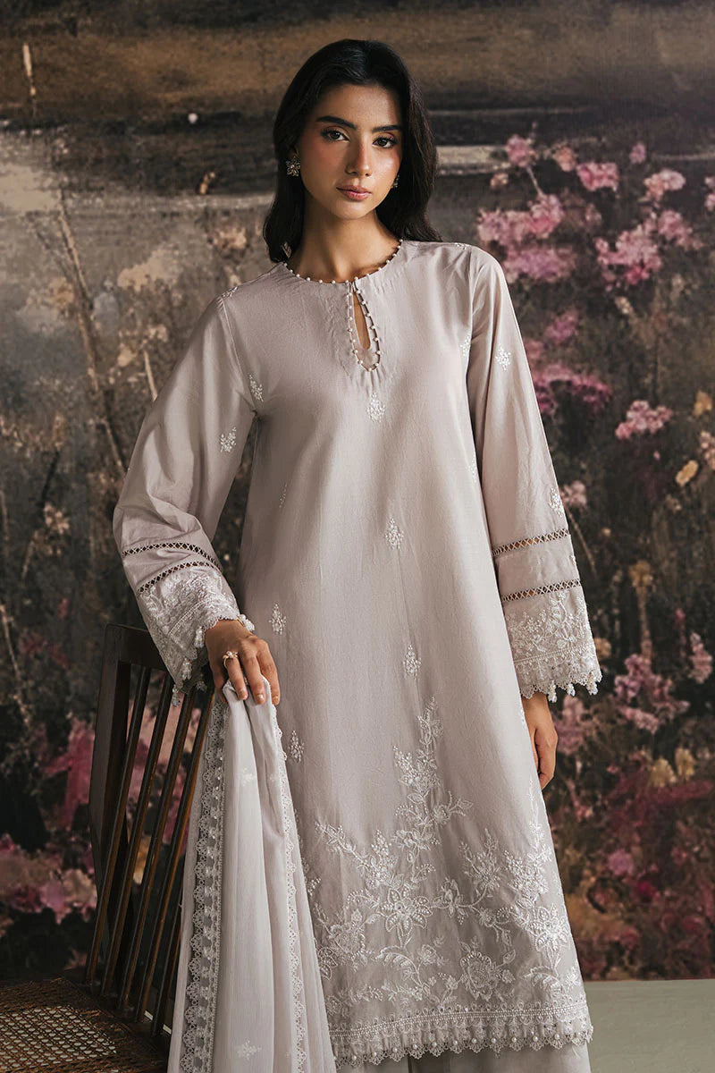 Cross Stitch 3Pc Embroidered Lawn Suit ASH ROSE gulbuy.com