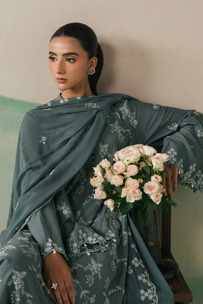 Cross Stitch 3Pc Embroidered Lawn Suit FOREST SERENITY gulbuy.com