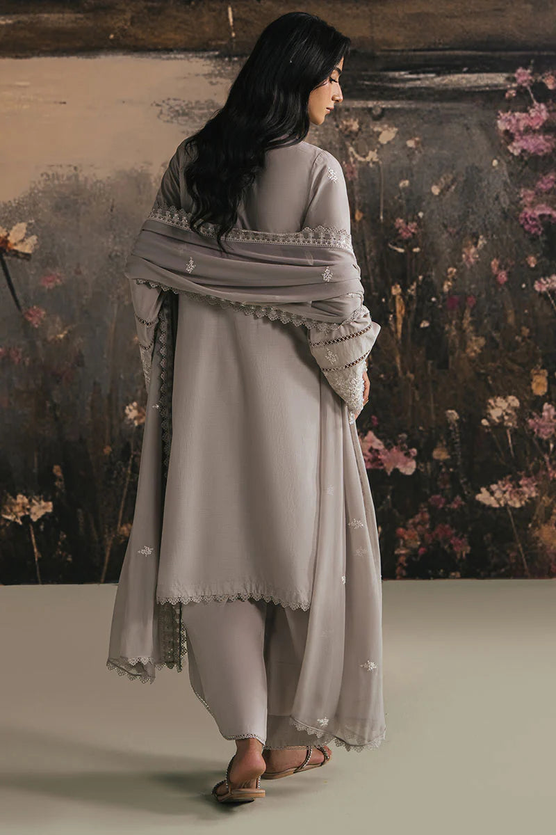 Cross Stitch 3Pc Embroidered Lawn Suit ASH ROSE gulbuy.com
