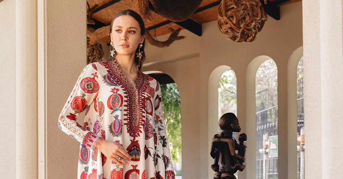 Maria B 3Pc Embroidered Lawn Suit MPT-2903-A