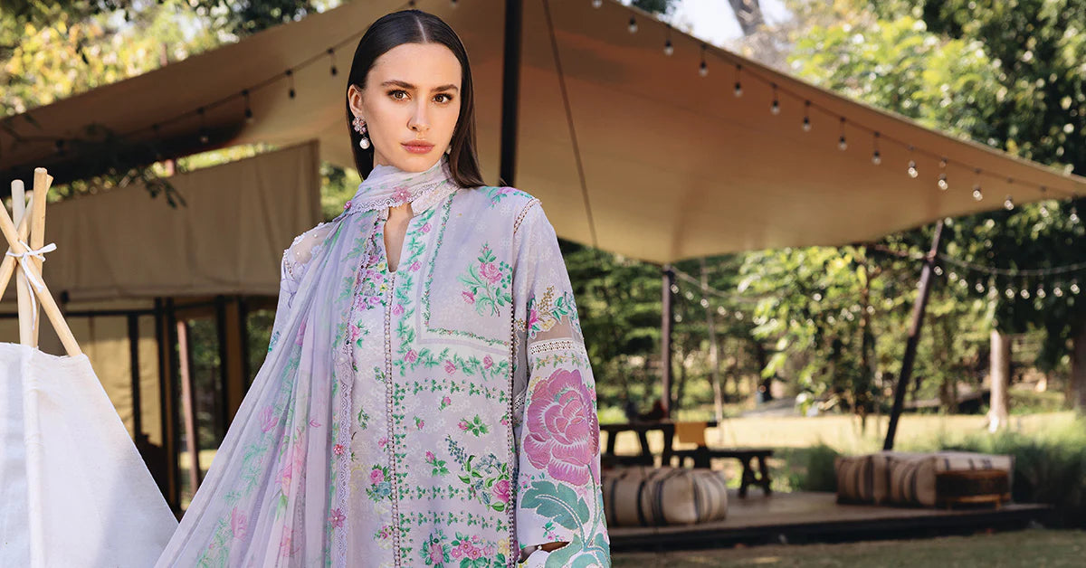 Maria B 3Pc Embroidered Lawn Suit MPT-2904-A