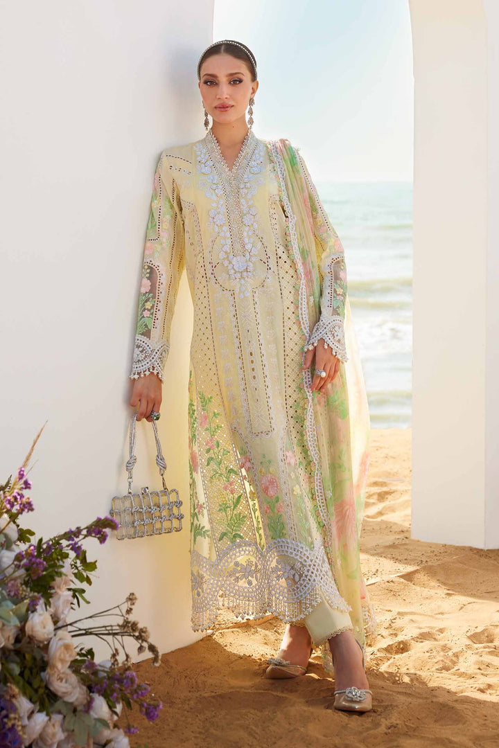 Maria B Embroidered Lawn Suit EID LAWN-25-04 (Stitched)
