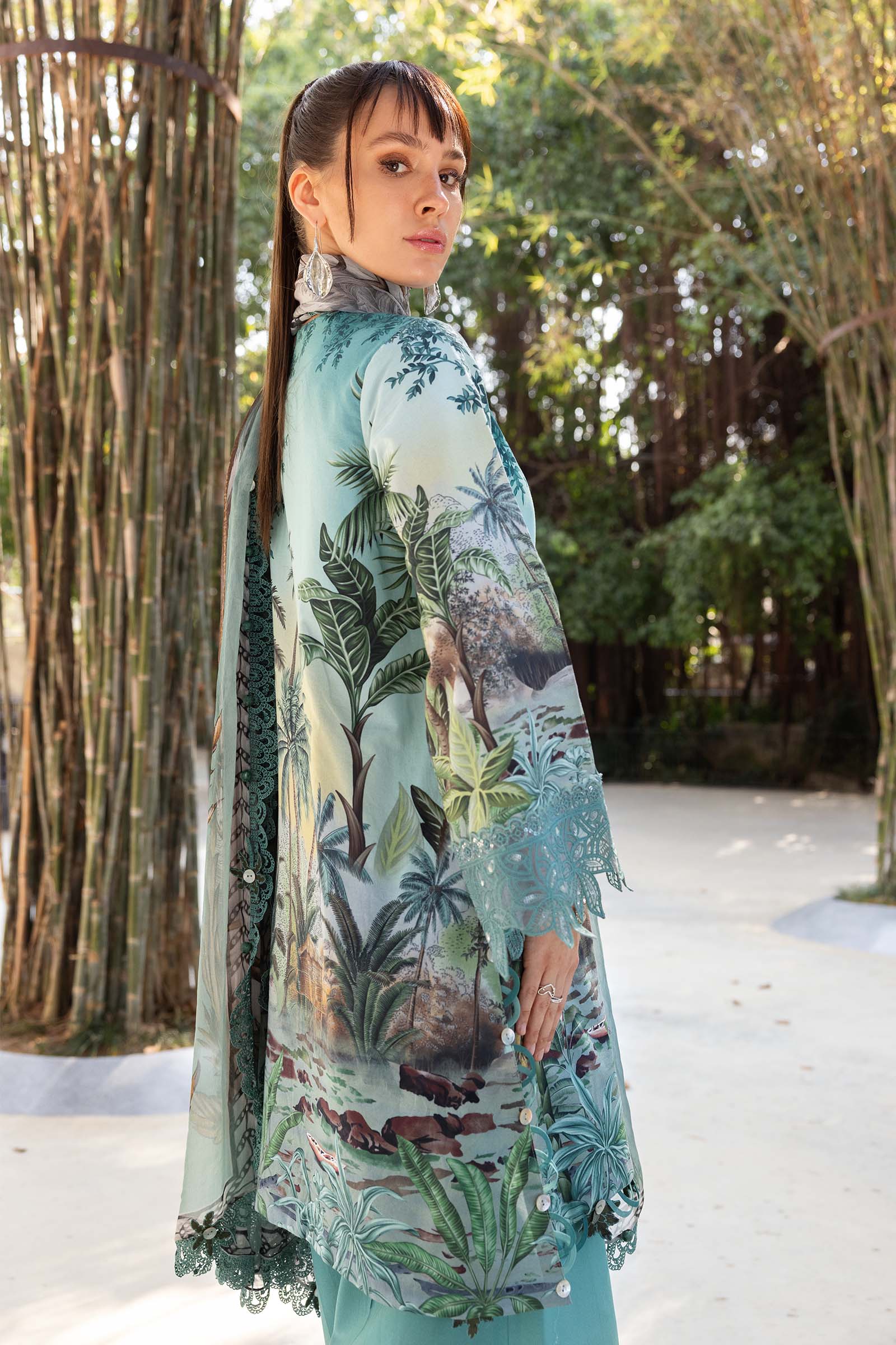 Maria B 3Pc Embroidered Lawn Suit MPT-2907-A
