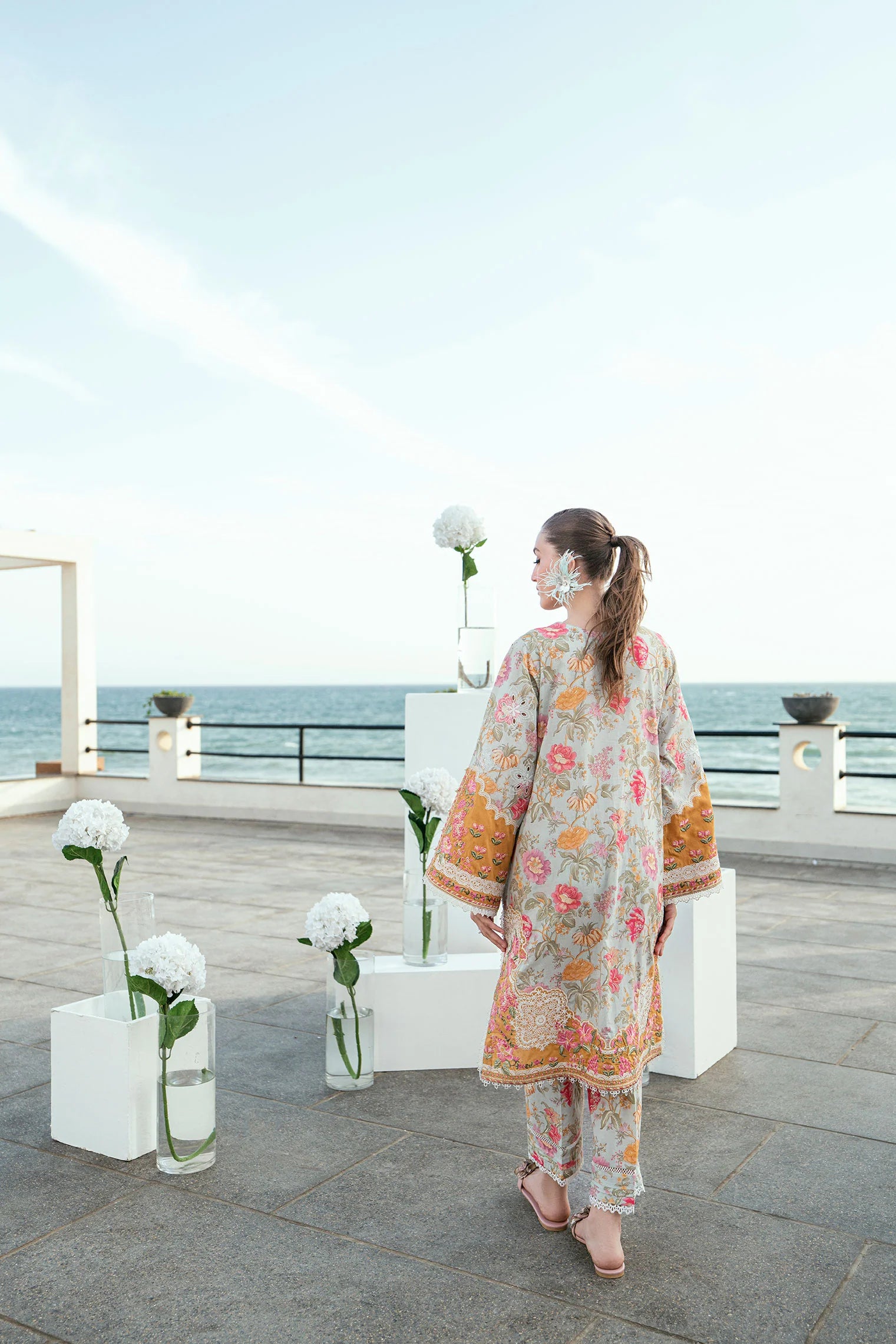 Dhanak 2Pc Embroidery Lawn Suit SS25DC-2535 GREEN gulbuy.com