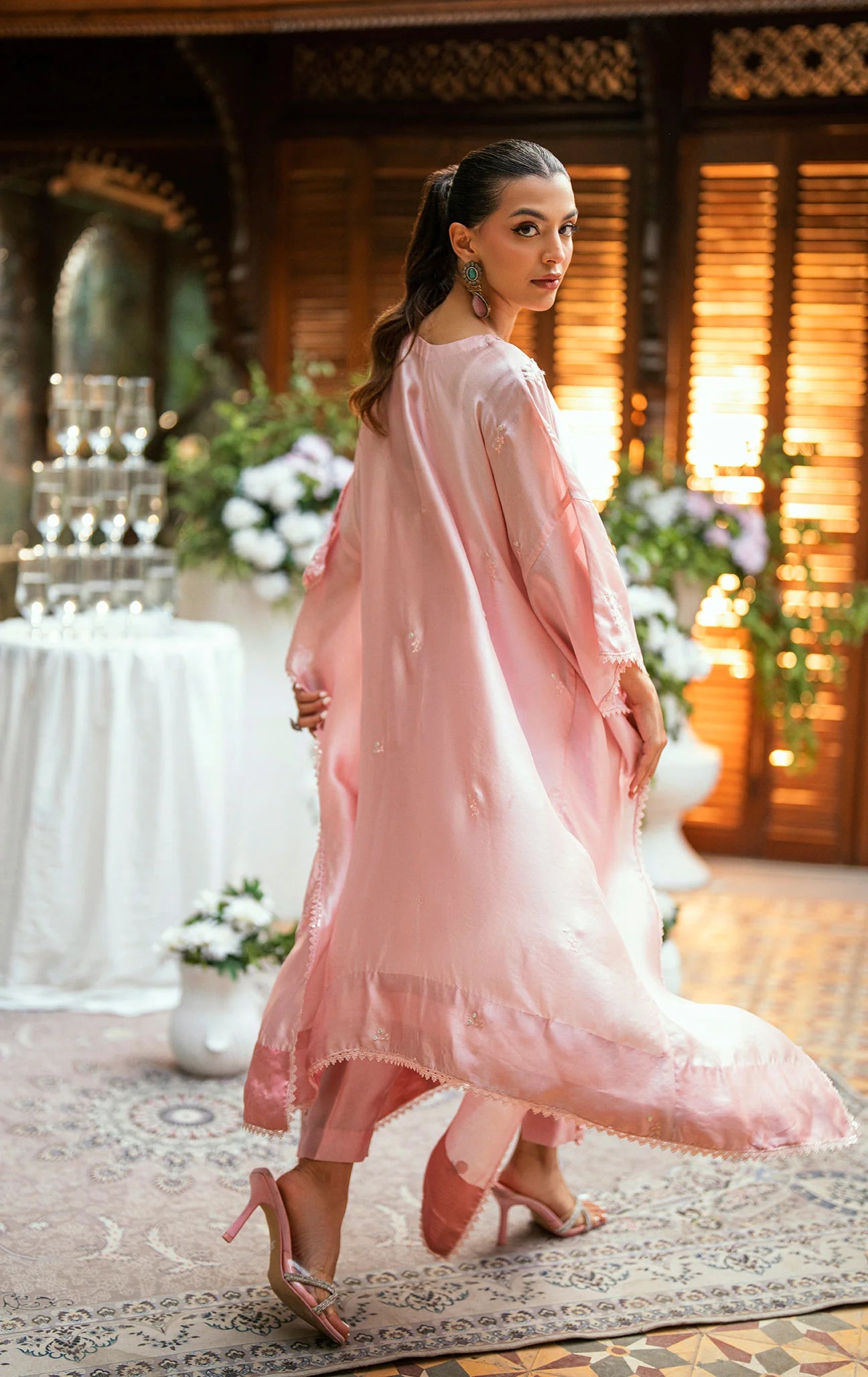 Dhanak 2Pc Embroidered Silk Suit SS25DL-0324 gulbuy.com