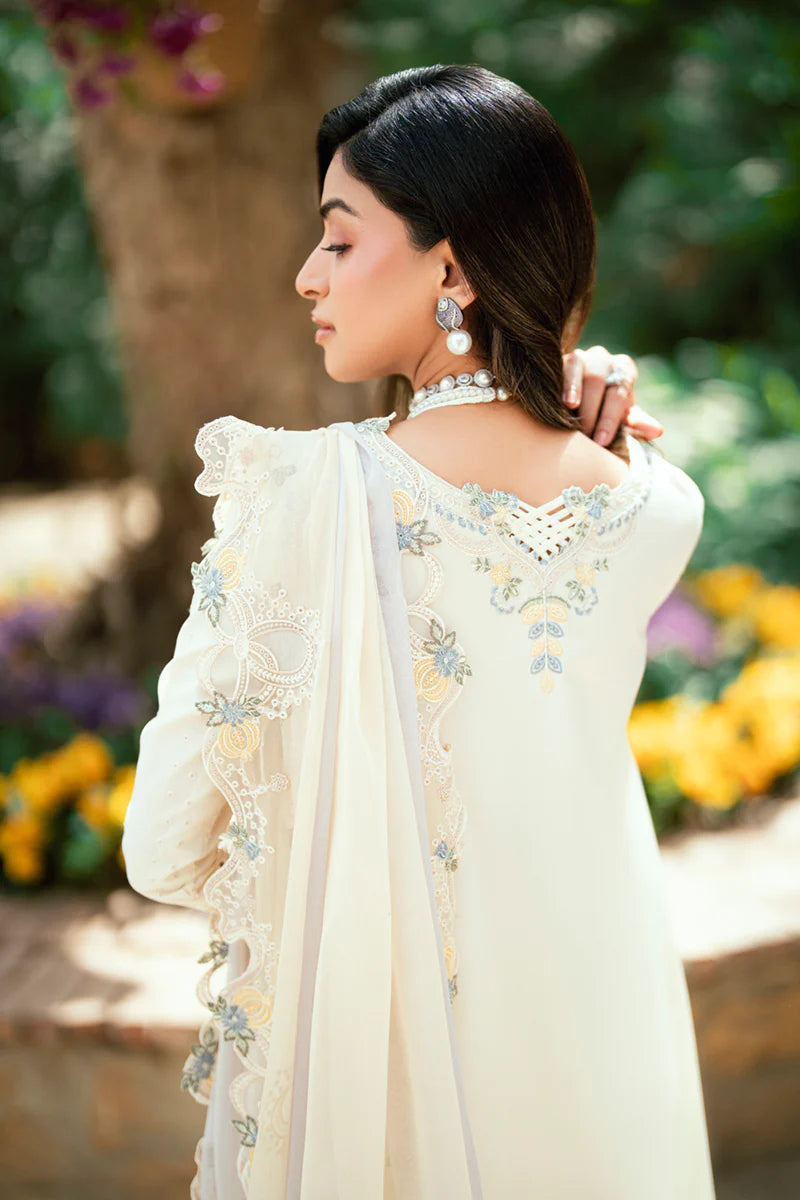 Qalamkar 3Pc Embroidered Lawn Suit SB-09 Adeena gulbuy.com