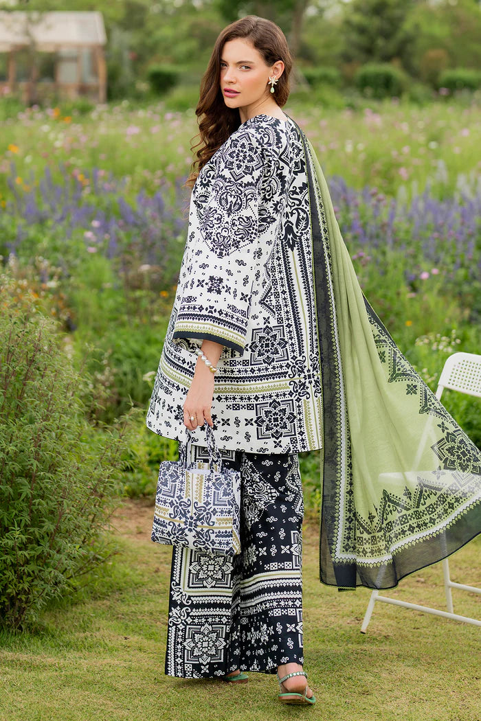 Jazmin 3Pc Printed Lawn Suit USE-9237 gulbuy.com