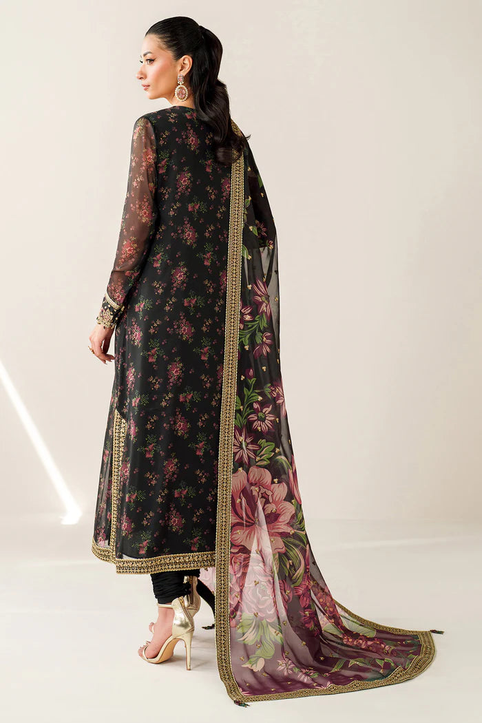 Jazmin 3Pc Embroidered Chiffon Suit UC-3083 gulbuy.com