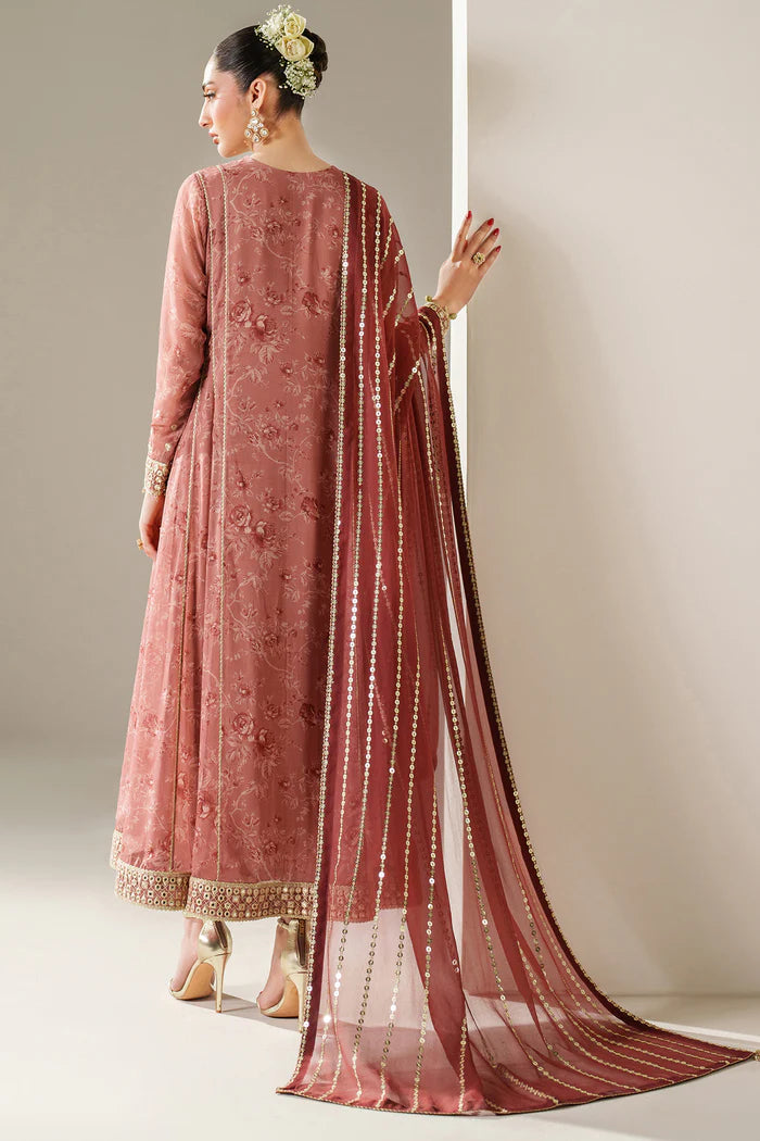 Jazmin 3Pc Embroidered Chiffon Suit UC-3087 gulbuy.com