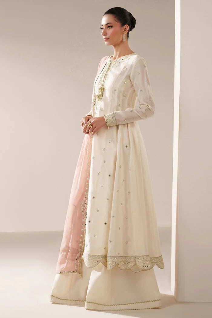 Jazmin 3Pc Embroidered Raw Silk Suit UR-7059 gulbuy.com