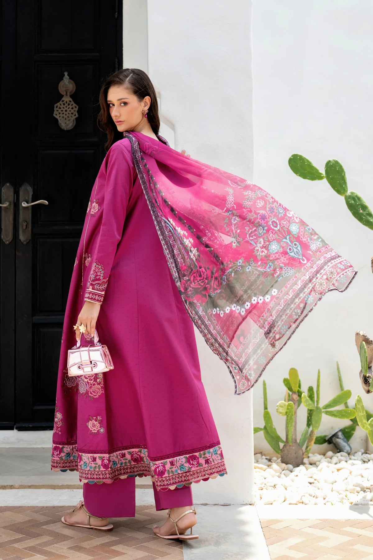 Xenia 3Pc Embroidered Lawn Suit GELA gulbuy.com