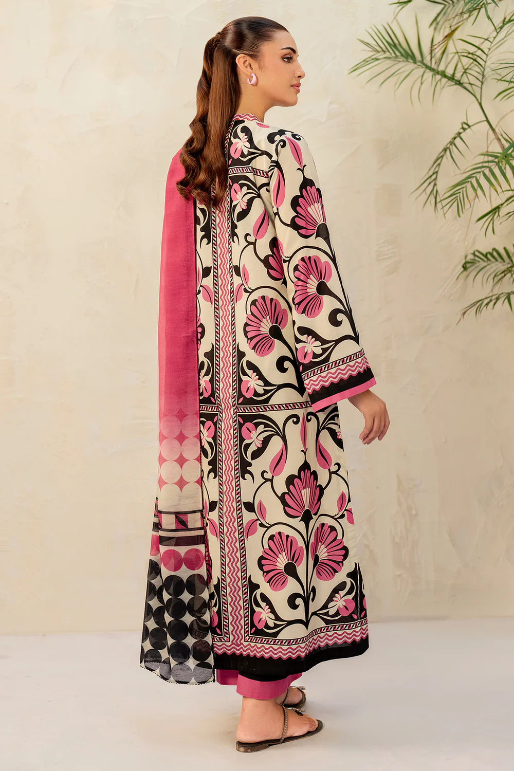 Jazmin 3Pc Digital Printed Lawn Suit USE-9196 gulbuy.com
