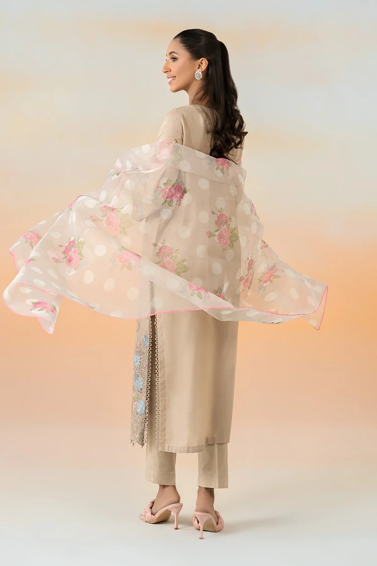 Maria B 3Pc Embroidered Lawn Suit DW-EF25-05 gulbuy.com