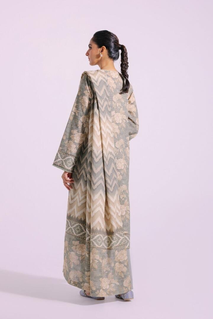 Ethnic 3 Piece Printed Karandi Suit (E0295/202/120) gulbuy.com