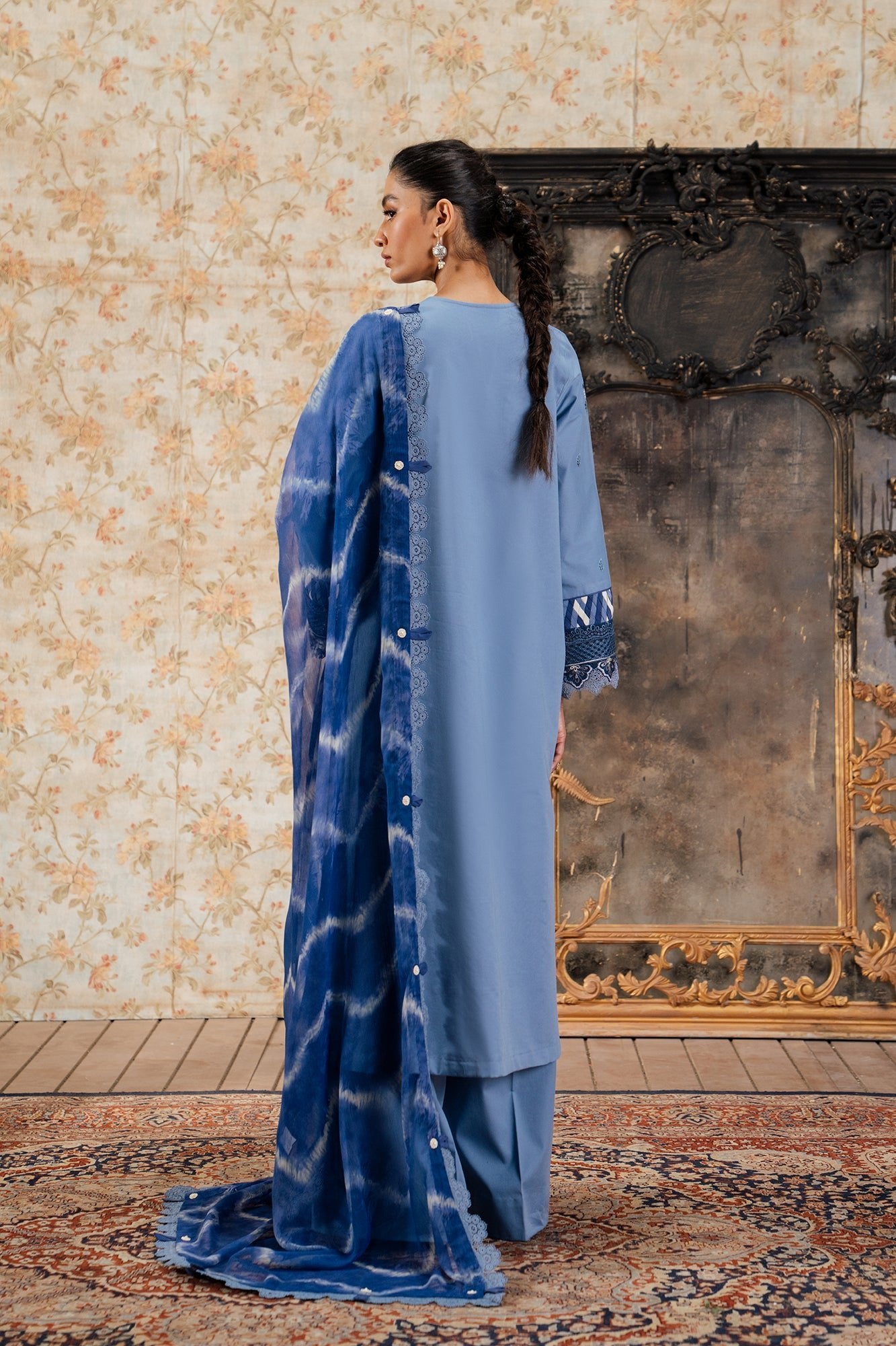 Ethnic 3 Piece Embroidered Lawn Suit (E0437/203/630)