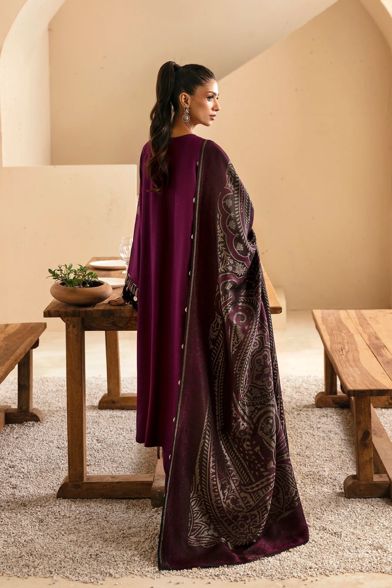 Ethnic 3Pc Embroidered Viscose Suit E0457/203/517 gulbuy.com