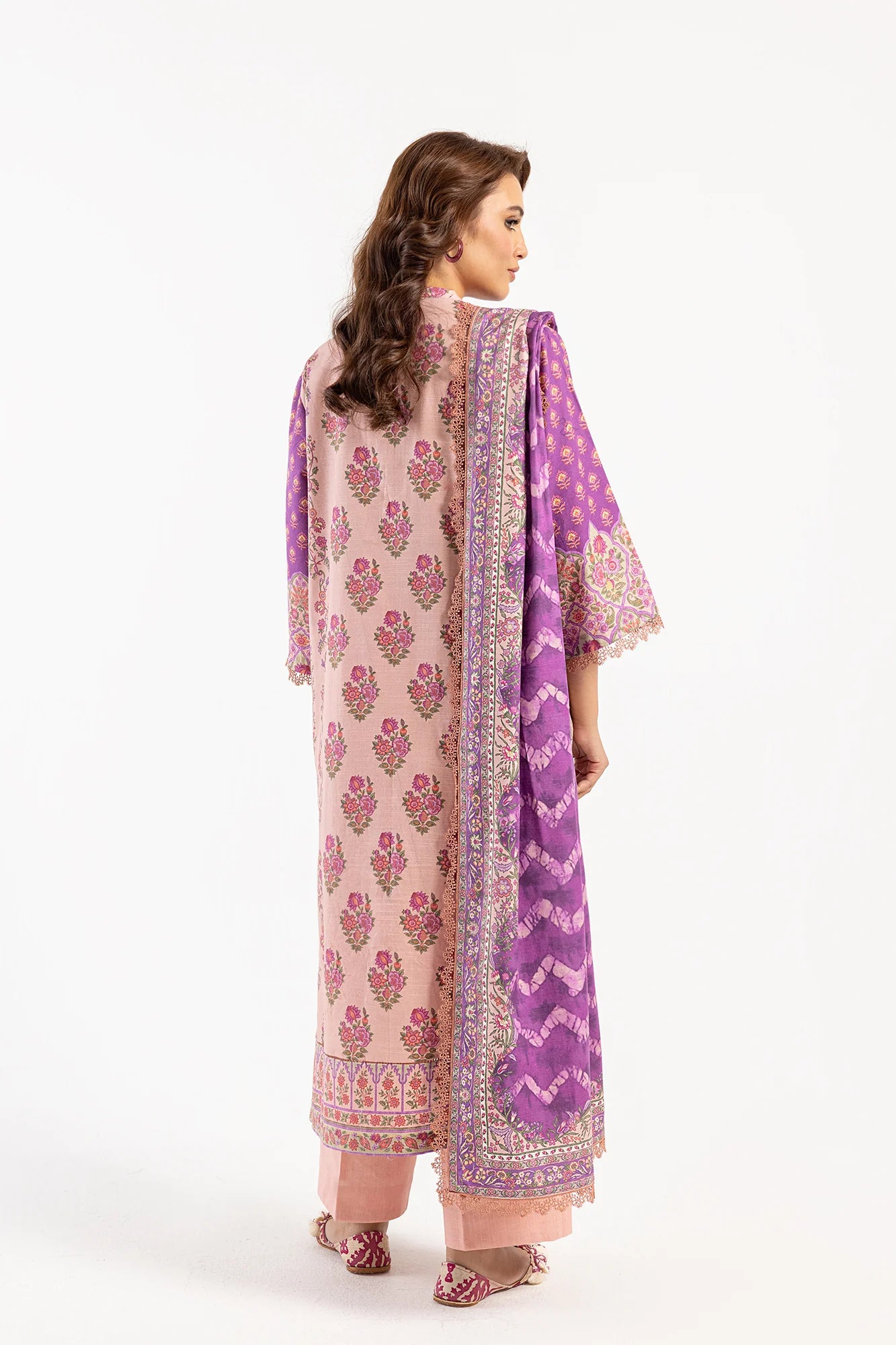 Ethnic 3Pc Printed khaddar Suit E0475/202/527 gulbuy.com