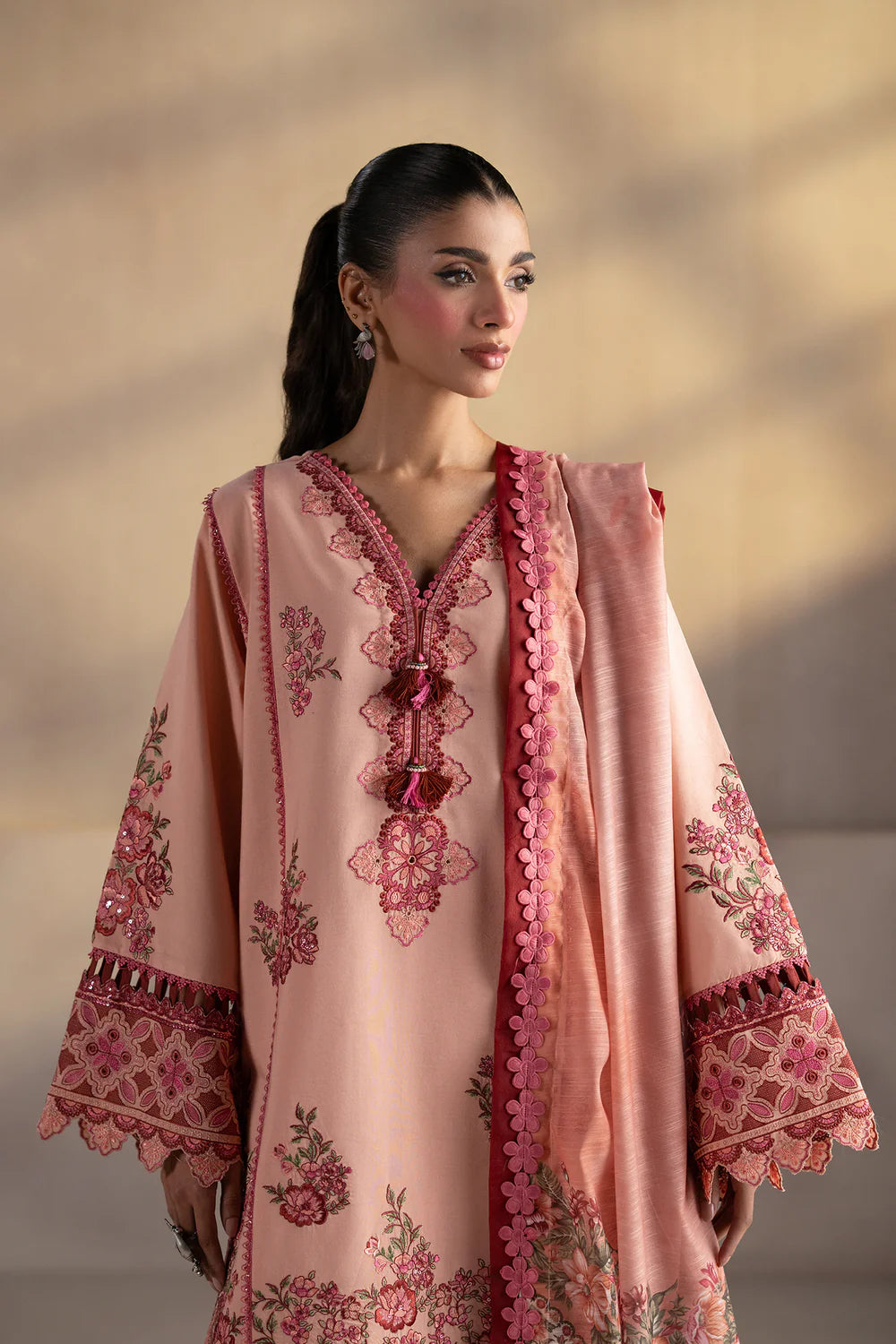 Ethnic 3Pc Embroidered Lawn Suit E0505/203/216 gulbuy.com