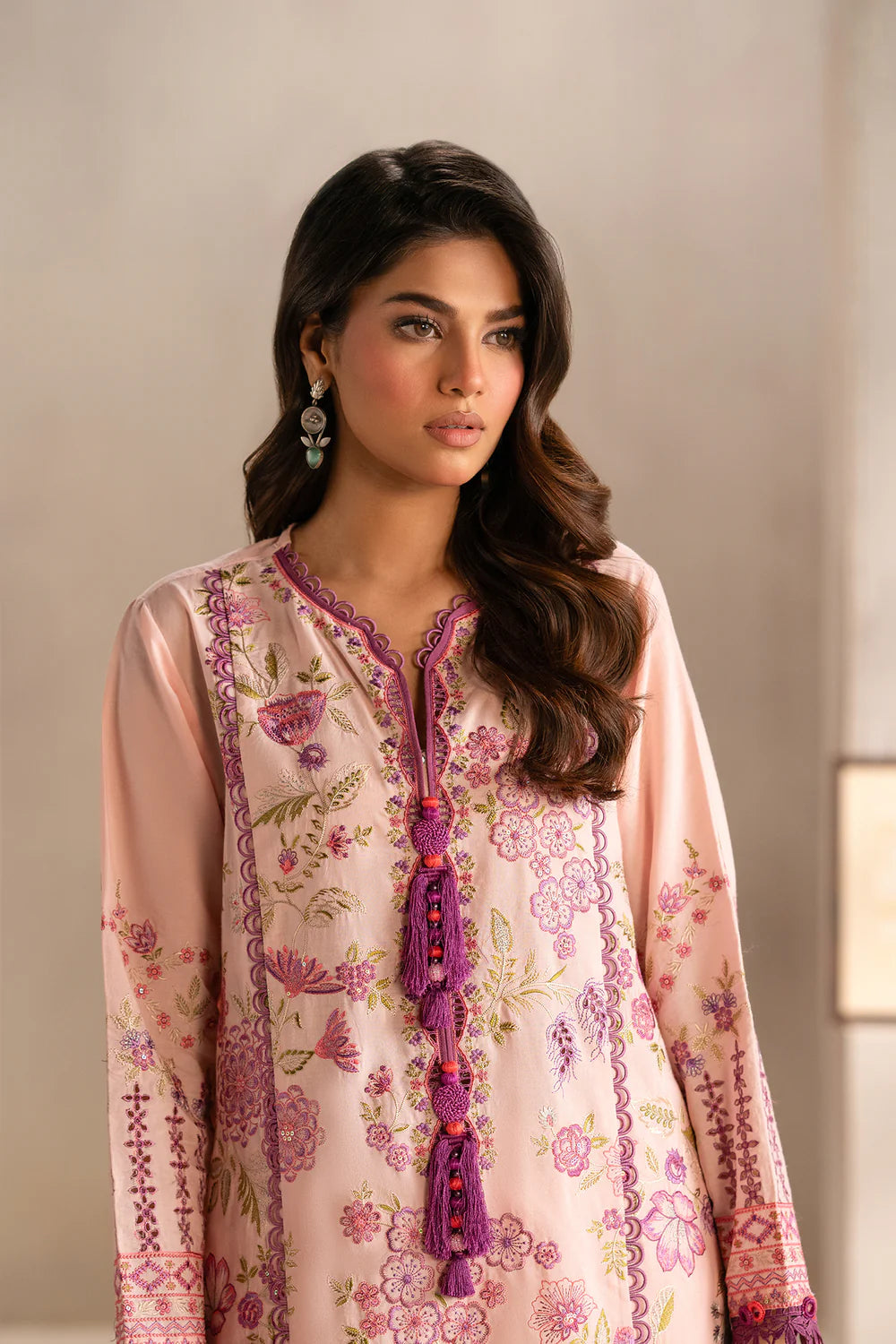 Ethnic 3Pc Embroidered Lawn Suit E0508/203/329 gulbuy.com
