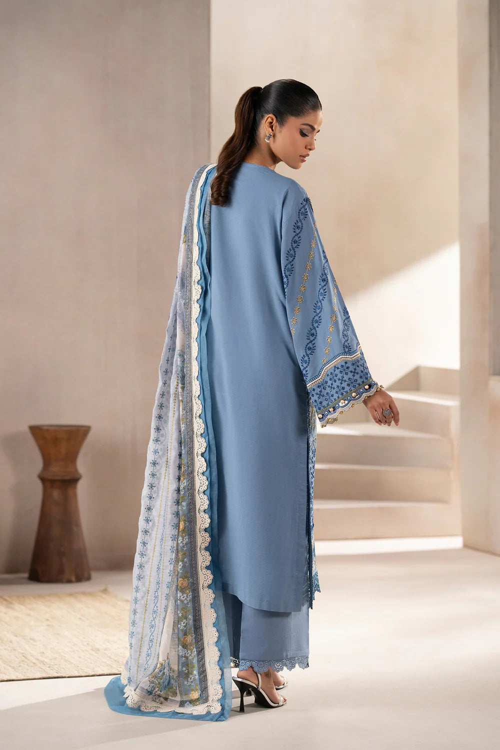Ethnic 3Pc Embroidered Lawn Suit E0511/203/628 gulbuy.com