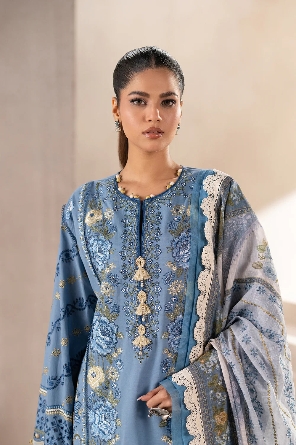 Ethnic 3Pc Embroidered Lawn Suit E0511/203/628 gulbuy.com