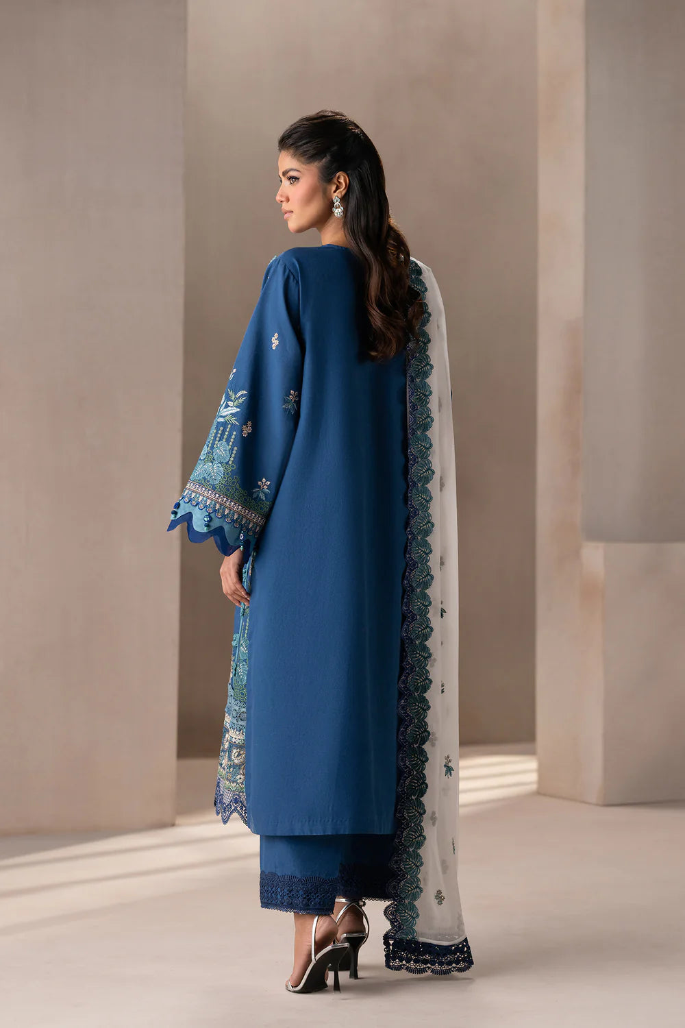 Ethnic 3Pc Embroidered Lawn Suit E0514/203/603 gulbuy.com