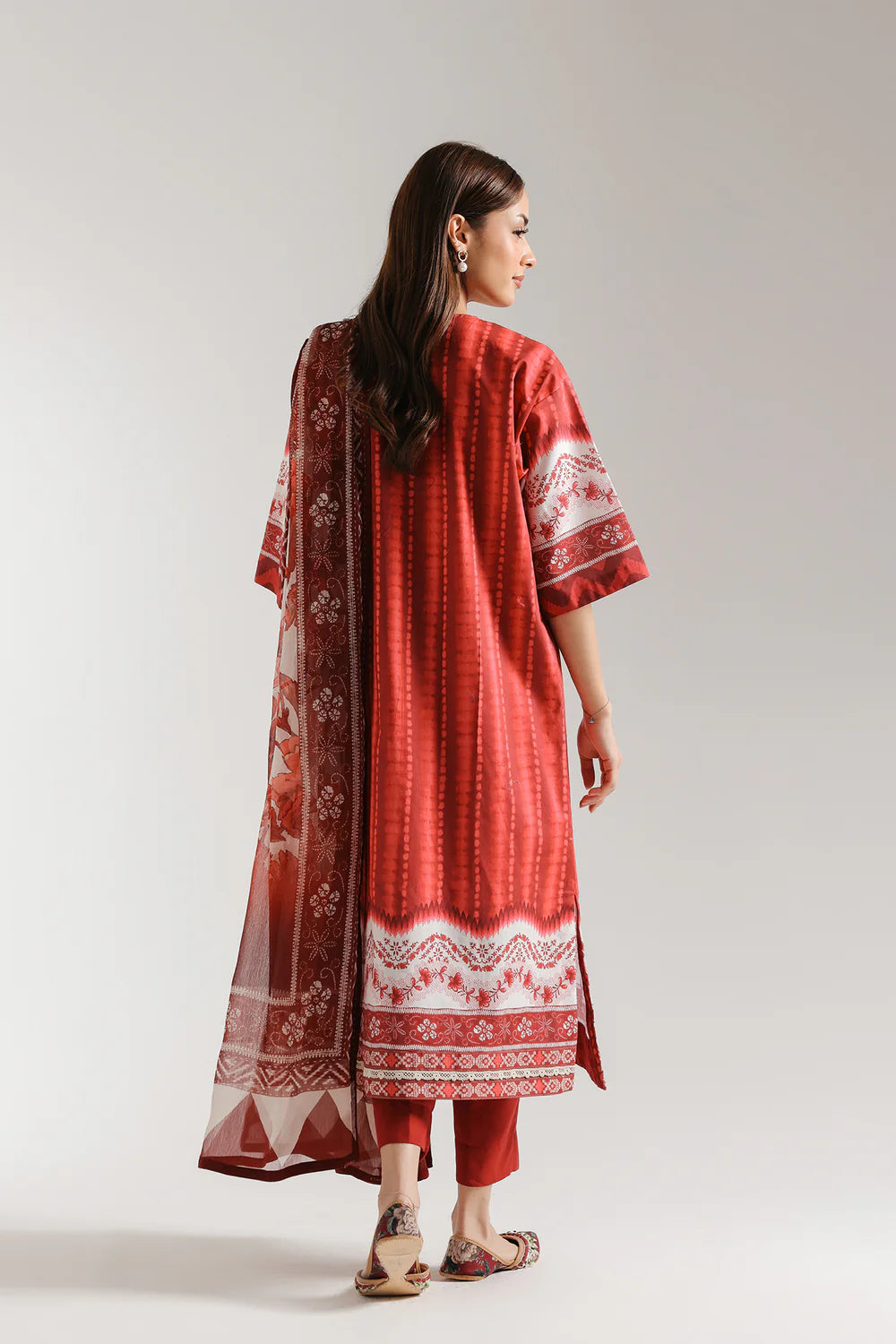Ethnc 3Pc Embroidered Lawn Suit E0599/203/416 gulbuy.com