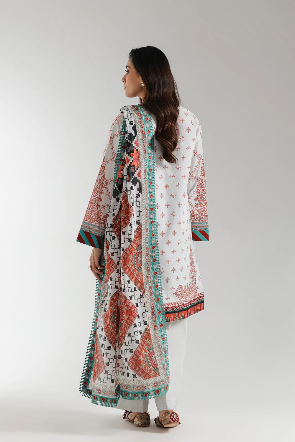 Ethnic 3Pc Printed Lawn Suit E0656/202/415 gulbuy.com