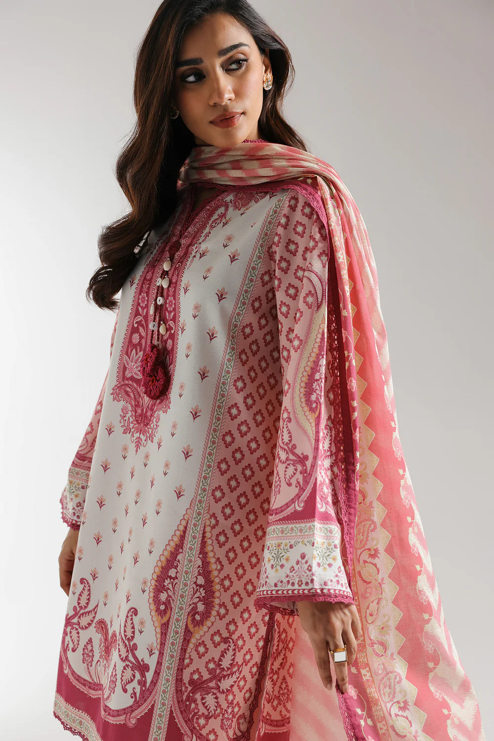 Ethnic 3Pc Printed Lawn Suit E0659/202/311 gulbuy.com