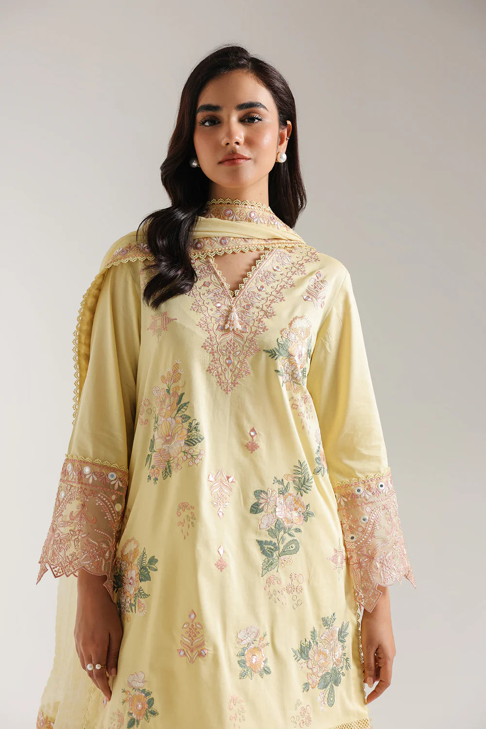 Ethnic 3Pc Printed Lawn Suit E3144/103/107 gulbuy.com