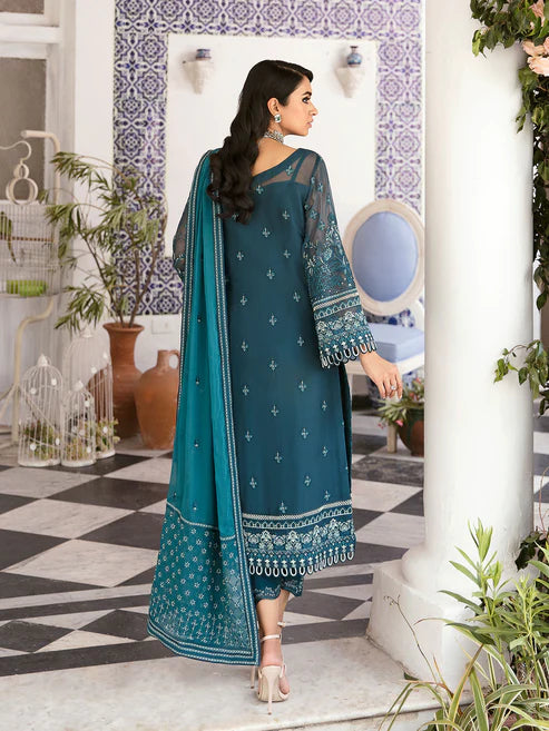 Gulaal 3Pc Embroidered Chiffon Suit Reyah gulbuy.com