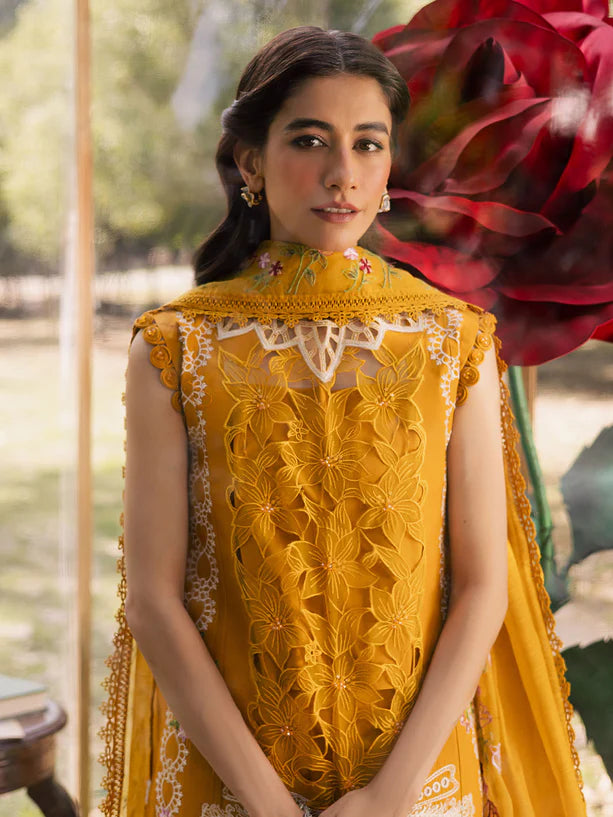 Parishay 3Pc Embroidered Luxury Lawn Suit ET-02 gulbuy.com