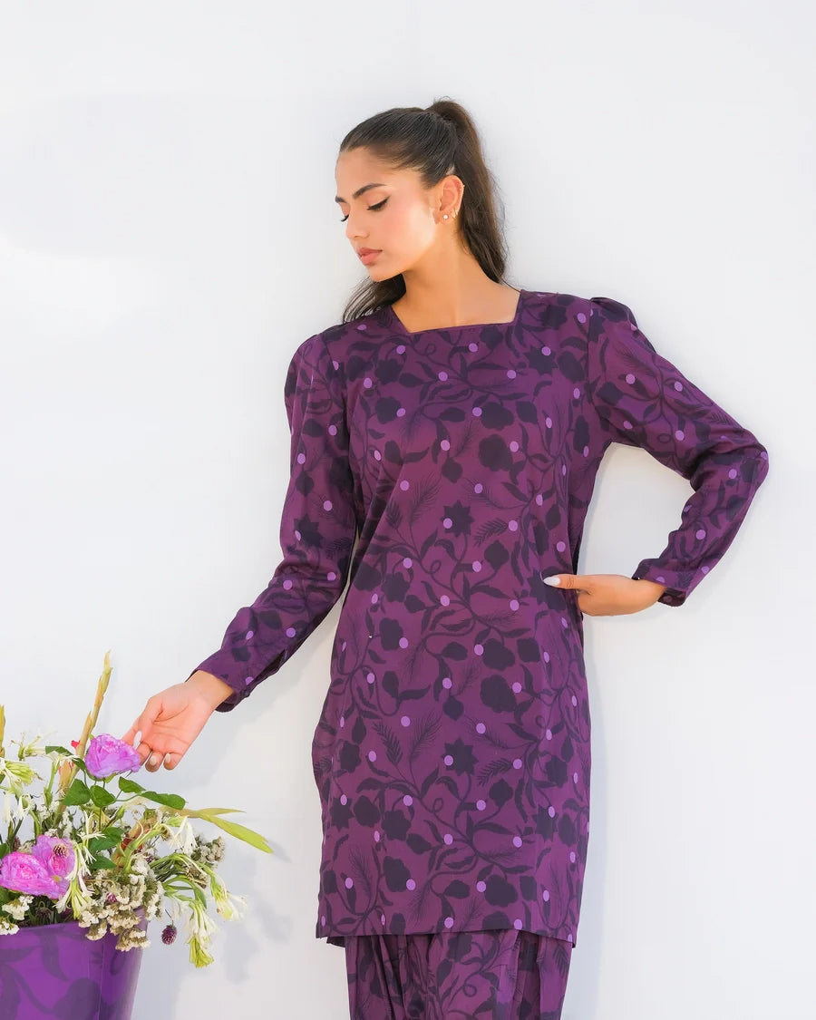 Dhaga 2Pc Printed Lawn Suit Matching separate 0025 gulbuy.com