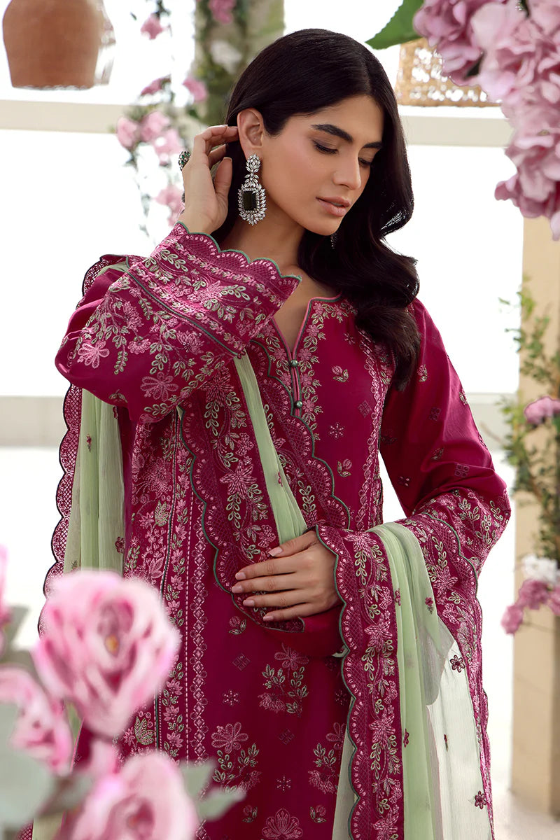 Gulaal 3Pc Embroidered Chiffon Suit Aaliyah gulbuy.com