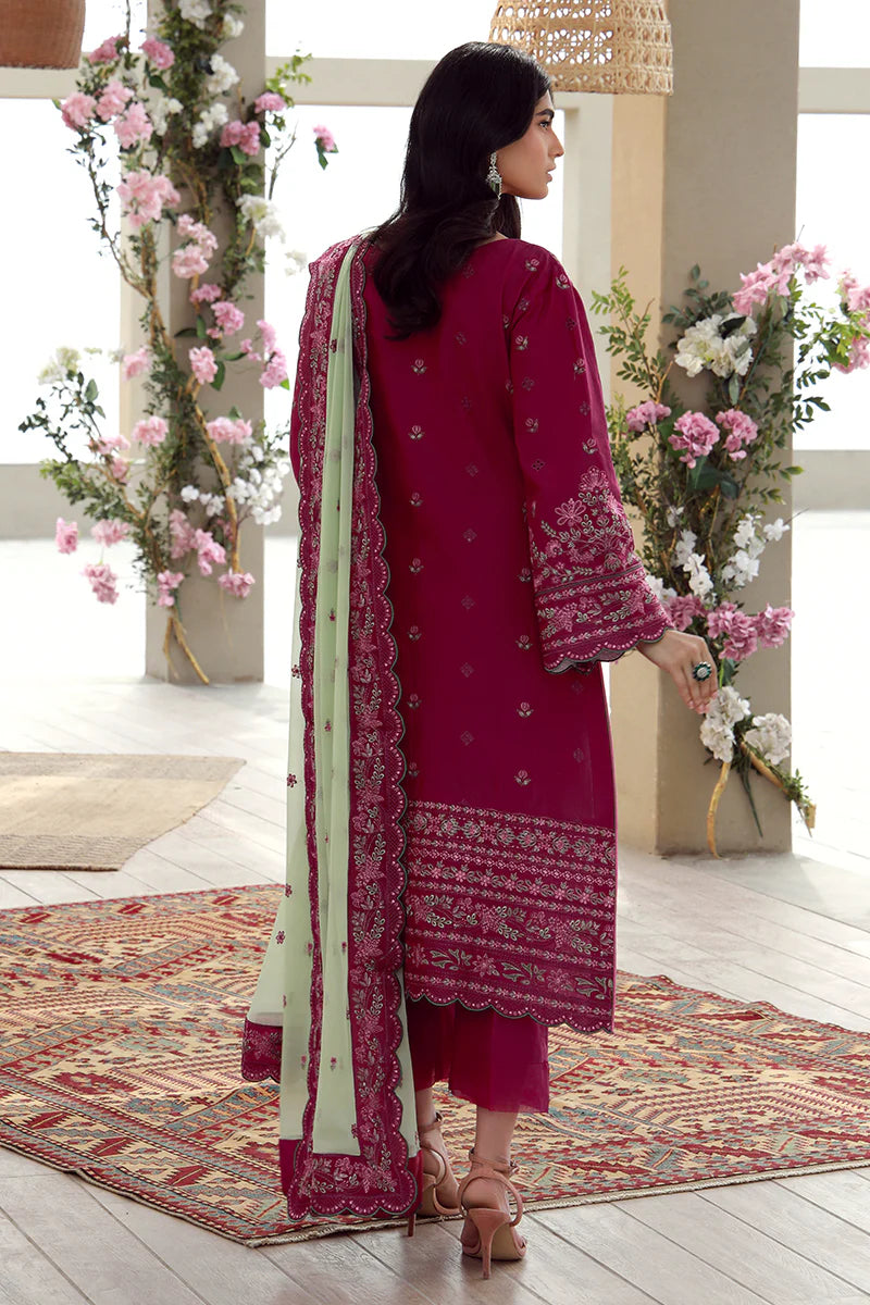 Gulaal 3Pc Embroidered Chiffon Suit Aaliyah gulbuy.com