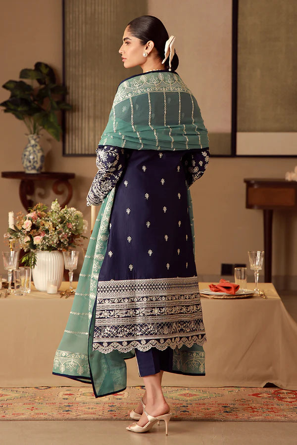 Gulaal 3Pc Embroidered Lawn Suit Ziya gulbuy.com