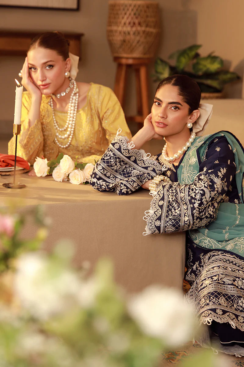 Gulaal 3Pc Embroidered Lawn Suit Ziya gulbuy.com