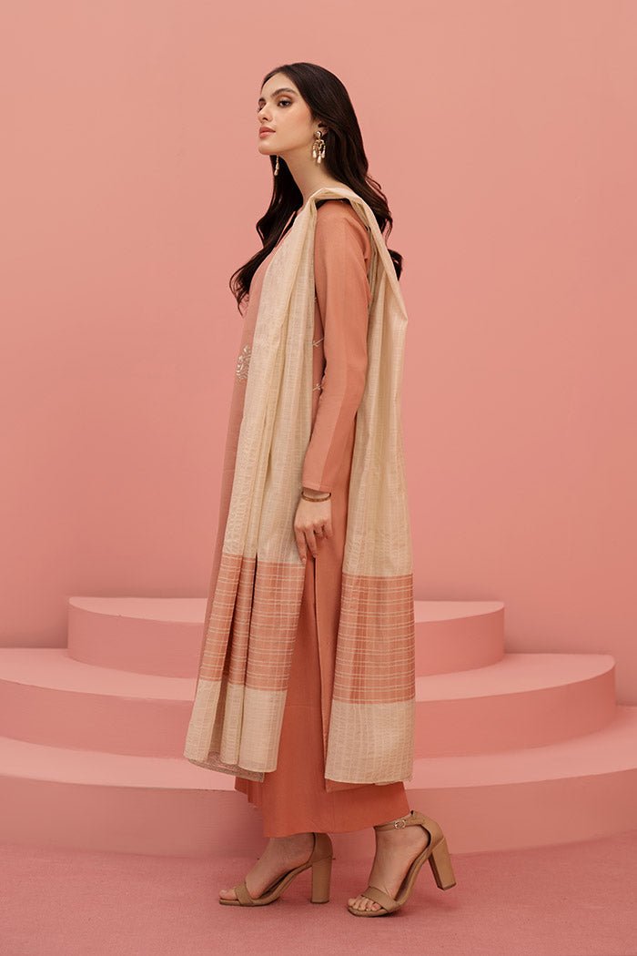 SO KAMAL 3PC PRINTED LAWN SUIT (DPL-3743) gulbuy.com