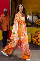 Mushq 3Pc Printed Lawn Suit Noemi gulbuy.com