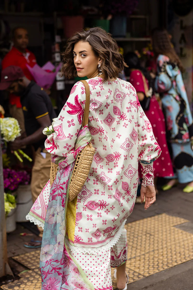 Mushq 3Pc Printed Lawn Suit Sabrina gulbuy.com