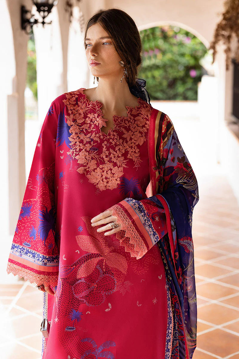 Mushq 3Pc Printed cambric Suit Voz Dulce gulbuy.com