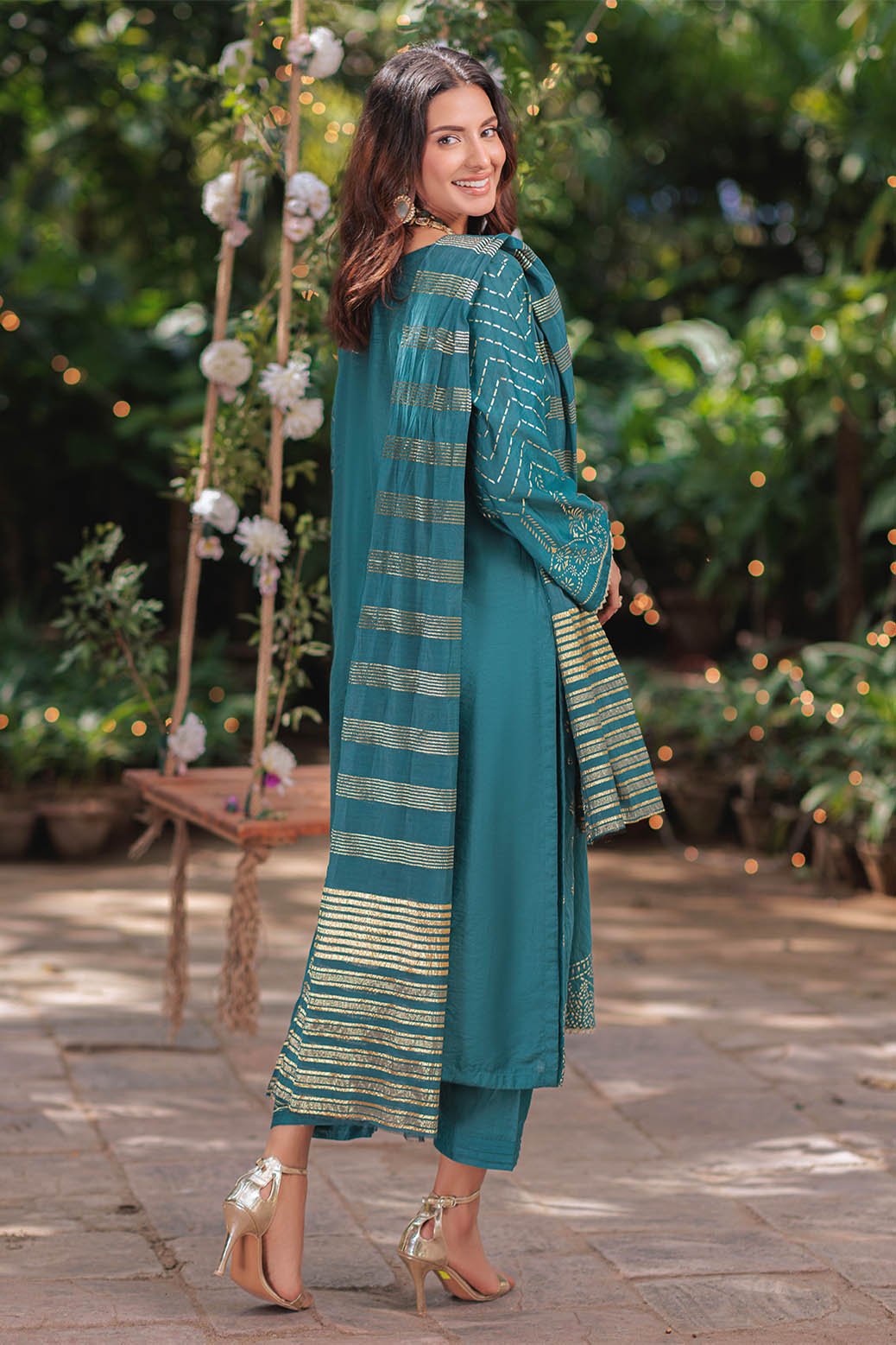 BONANZA SATRANGI 3PC PRINTED VISCOSE SUIT (HV4K243P6) gulbuy.com
